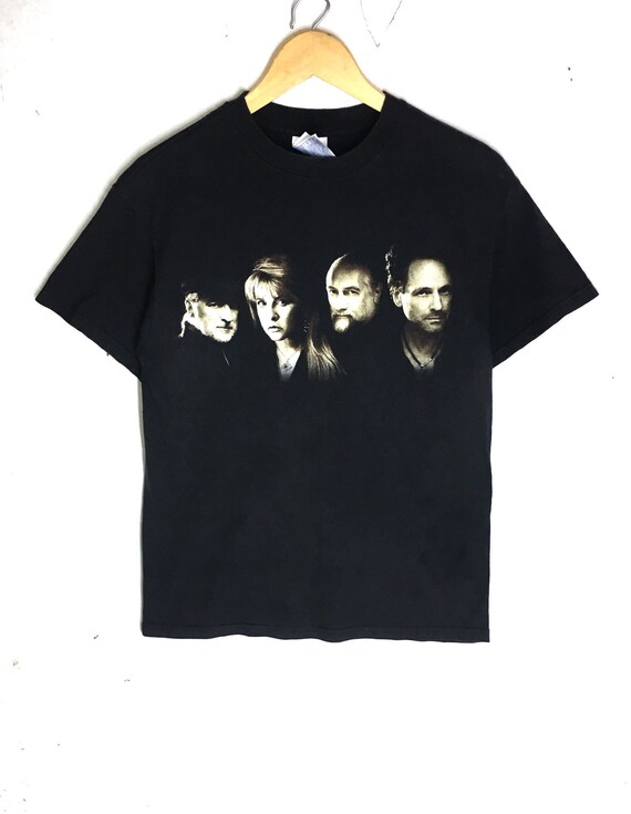 Rare Design Vintage Rock Band FleetWood Mac T-shir