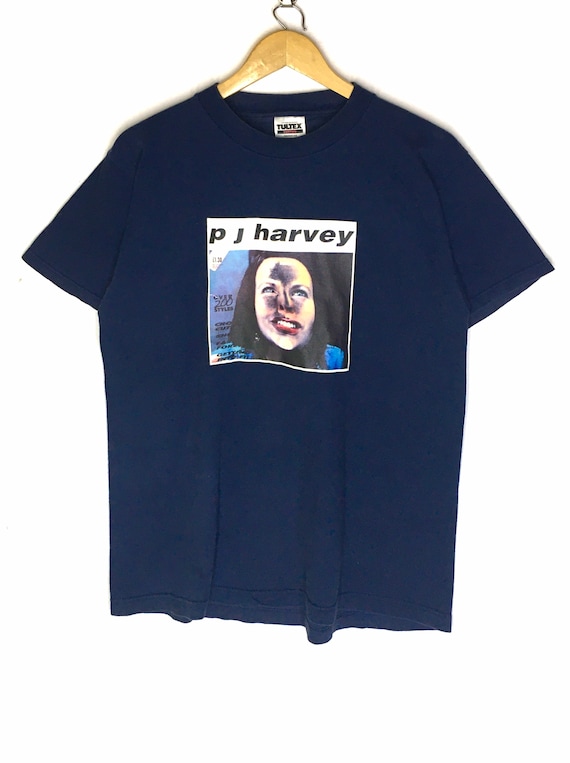 Rare Design Vintage Singer PJ Harvey T-shirt 1990s