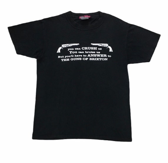 Rare Design Vintage Band The Clash Paul Simonon T-