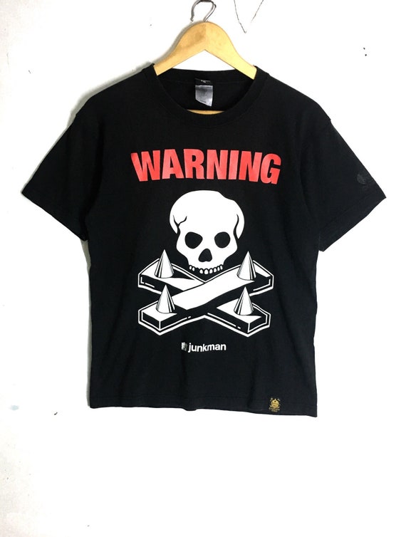 Rare Design Vintage Cartoon Anime Junkman T-shirt