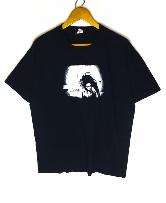 Rare Design Vintage Singer PJ Harvey T-shirt 2000s