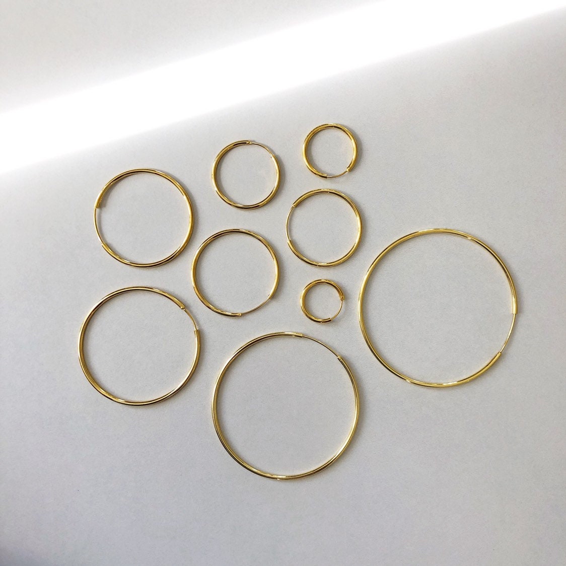 delicate hoops