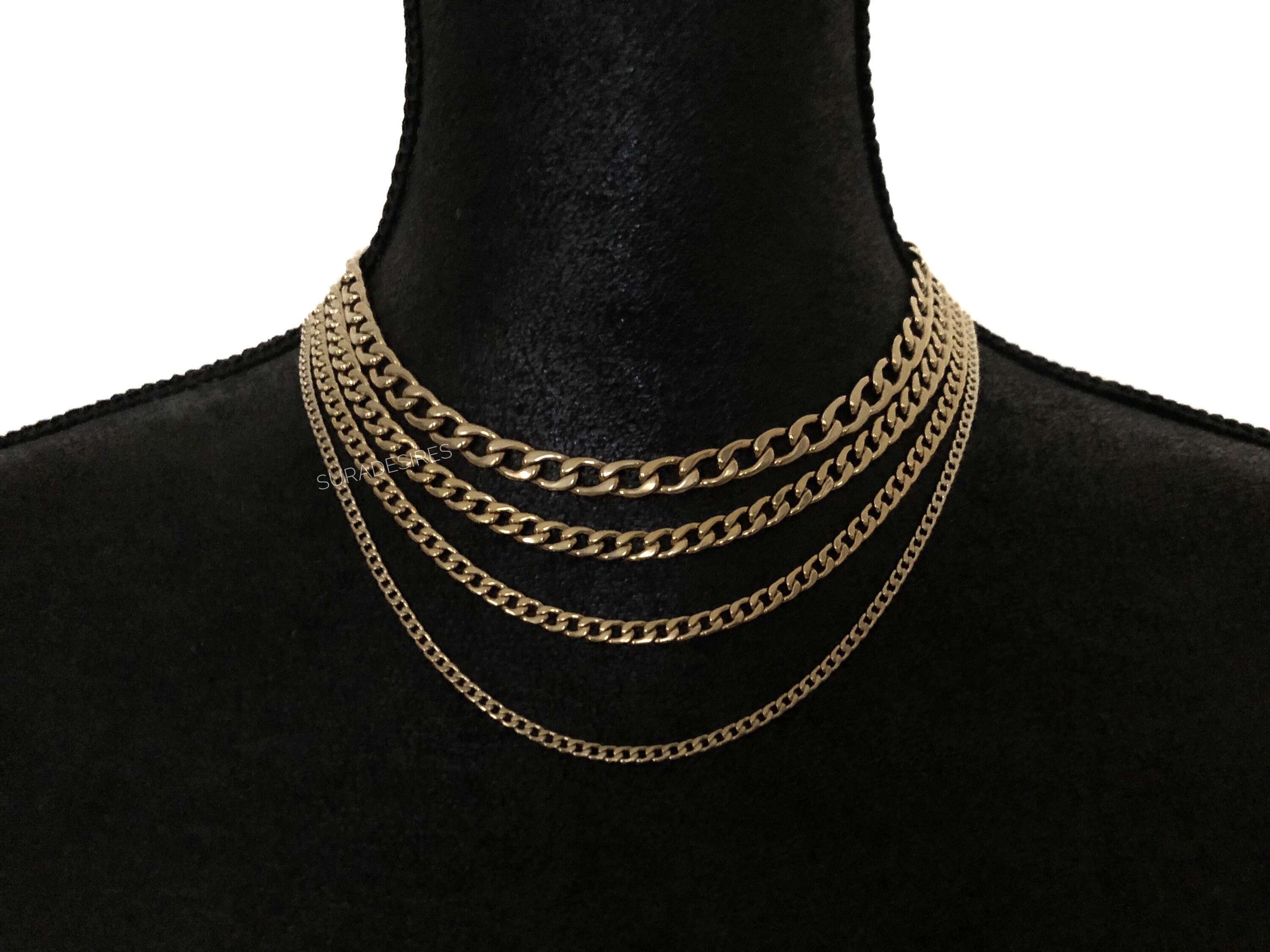 Cuban Link Necklace 4.5mm/6mm/7.5mm 