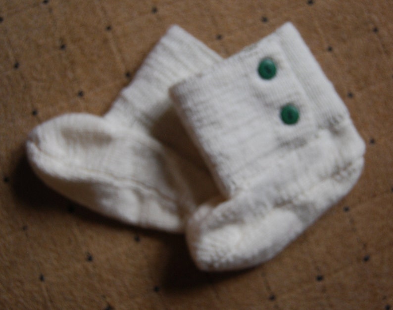 Handmade in the UK. Kids Handknitted Slipper Socks Kids Size 11-12.5