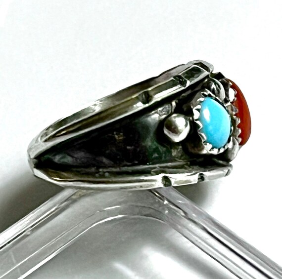 Hopi,Signed-Marcus Coochwykvia, Vintage Sterling … - image 3