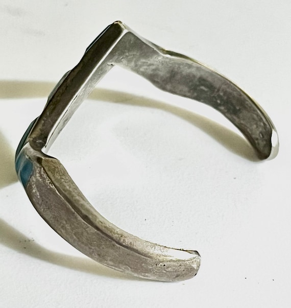 Zuni Vintage Sterling Silver “Turquoise Mountain”… - image 2