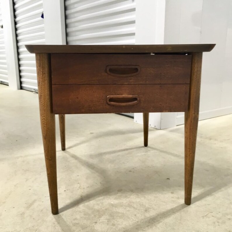 MCM Lane end table with drawer_VGlocal pick up 48130 Etsy