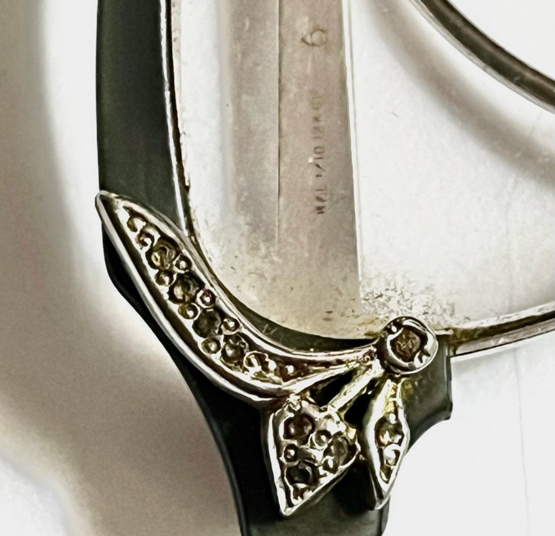 Stunning 1950s Vintage B& L 12K Gf,rhinestone Corners 