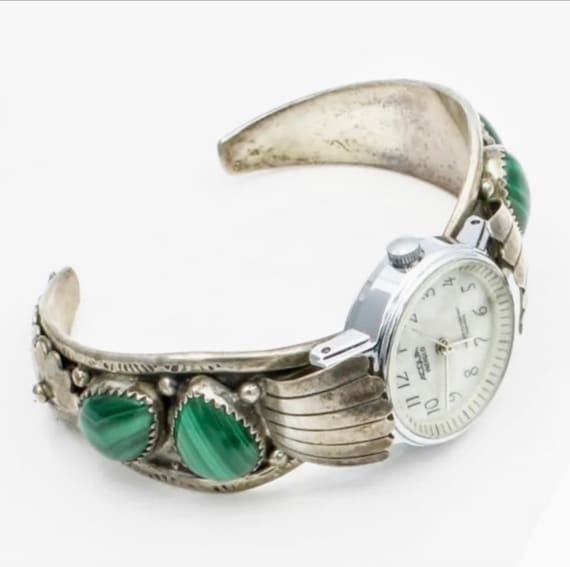 Rich Begay! Carico Lake Bed!! Turquoise Vintage Navaj Sterling Silver Bracelet Rich Begay! Carico Lake Bed!! Turquoise Vintage Navaj Sterling Silver Bracelet