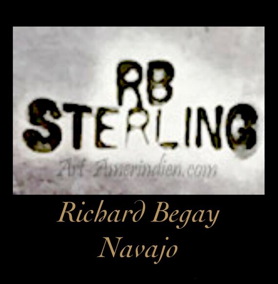 Navajo Signed-Richard Begay, Beautiful Old Pawn S… - image 6