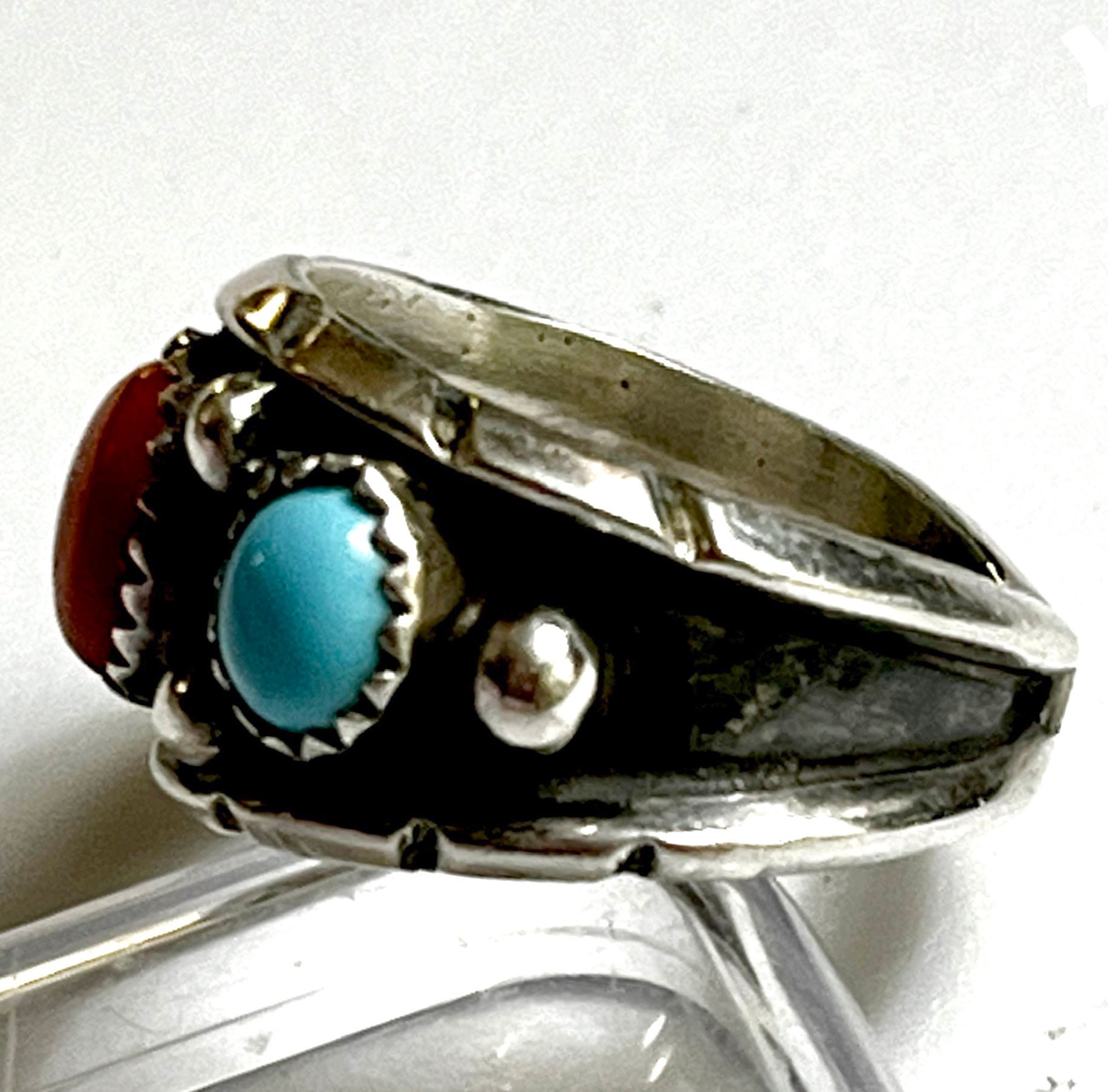 アクセサリー indian jewelry Marcus Coochwykvia Marcus Coochwykvia Hopi Sterling Silver Water Waves bracelet