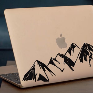 Mountains decal,Mountains decal,Adventure decal,Travel decal,Macbook decal,Macbook Sticker,Macbook decals stickers,Macbook Case Decal