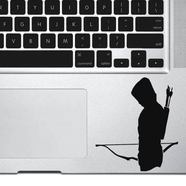 Green Arrow Aufkleber, Green Arrow Aufkleber, Oliver Queen, Laptop Aufkleber, Vinyl Aufkleber, Macbook Aufkleber, Wandaufkleber, Auto-Aufkleber, Telefon Aufkleber