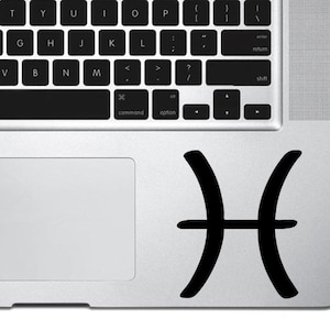 Pisces decal,Pisces Sticker,Pisces Logo,Pisces Sign,Zodiac Sign Vinyl Decal,Laptop Decal,Laptop Sticker,Macbook Decal,Ipad Decal