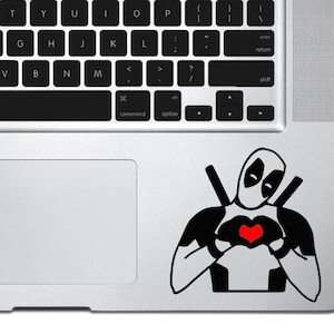 Deadpool Love Decal,Deadpol sticker,Deadpool logo,laptop decal,deadpool macbook decal,wall sticker,gift decal,iphone decal,iphone sticker,
