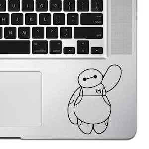 Disney Baymax Big Hero 6 Decal, vinyl sticker, macbook decal, macbook sticker, wall sticker, car decal, iphone decal, iphone sticker