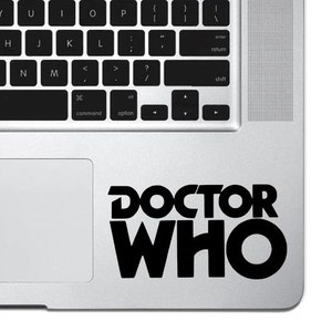 Doctor Who Vinyl Decal, Laptop Stickers, Doctor Who Stickers, Macbook Stickers, Doctor Who Decal, Car decal, Iphone decal