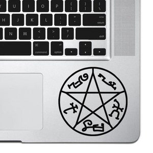 Supernatural Devils trap Symbol Decal,Devils trap Sticker,Devils trap Decal,Macbook decal, wall sticker, car decal, iphone decal
