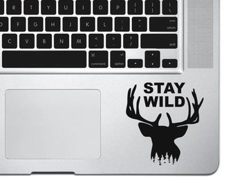 Stay Wild Decal,Window Decal, Laptop Decal, Laptop Sticker, Water Bottle Decal, Phone Decal, Bumper Sticker,Adventure decal,