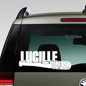 The Walking Dead Lucille Decal,the Walking Dead Decal,laptop Decal ...