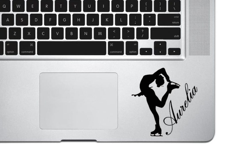 6 inch Customized Figure Skating Skate Vinyl Decal Sticker for Car Window Laptop