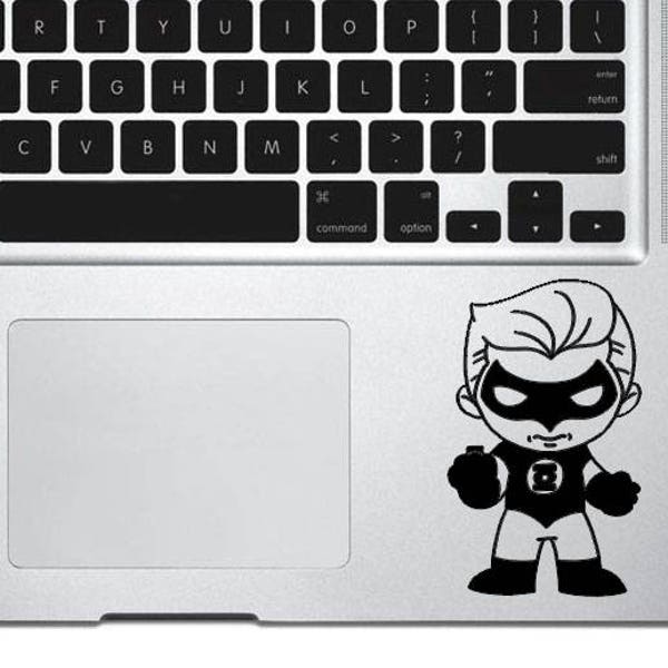 Green Lantern Decal Etsy