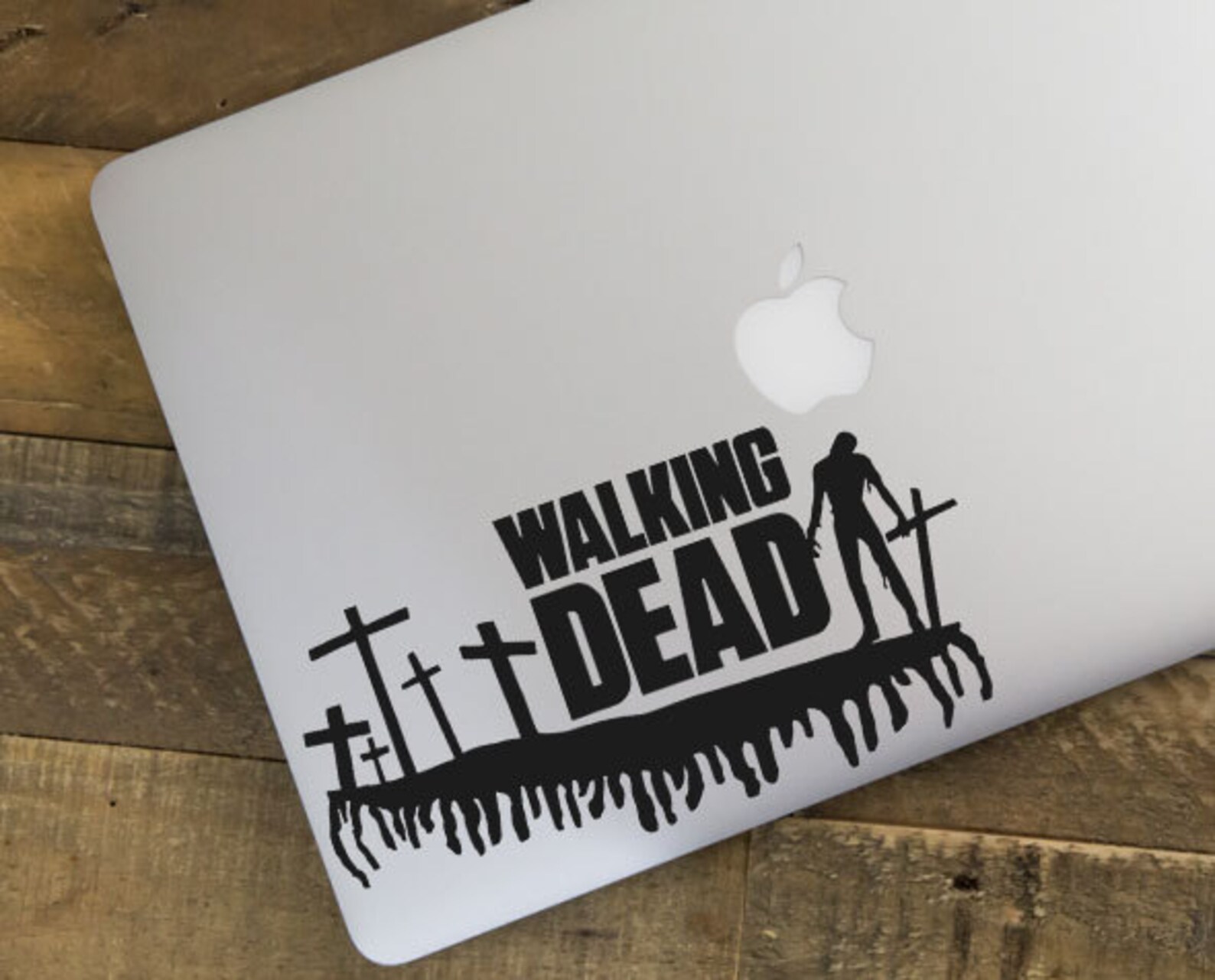 The Walking Dead Decal Sticker Laptop Decal Vinyl Decals Etsy