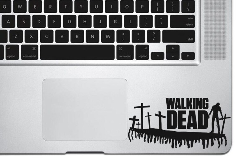 The Walking Dead Decal Sticker Laptop Decal Vinyl Decals Etsy