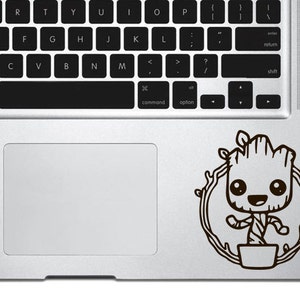 Bébé Groot Sticker autocollant, gardiens de la décalcomanie Galaxy, décalcomanies vinyliques, sticker macbook, sticker mural, sticker voiture, sticker iphone, autocollant iphone