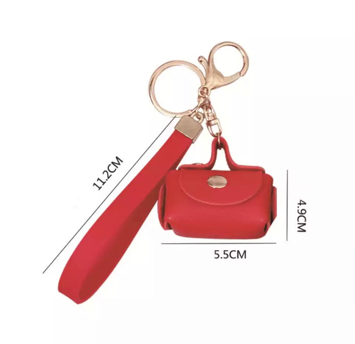 Kawaii Mini Bag Keychain Creative Keyring Women Car Purse Etsy