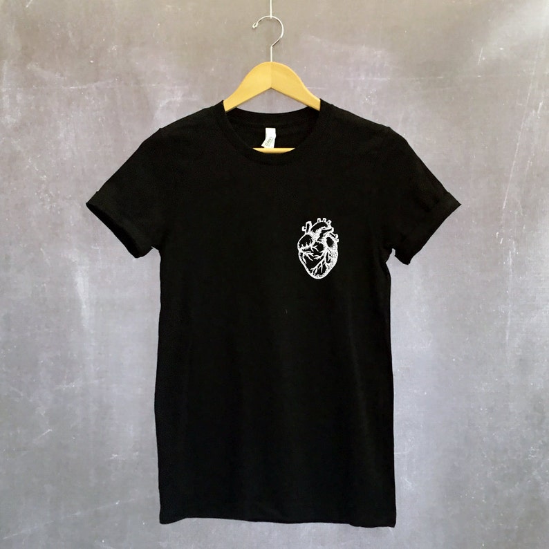 Anatomical Heart Shirt Love Shirt Valentines Shirt Etsy