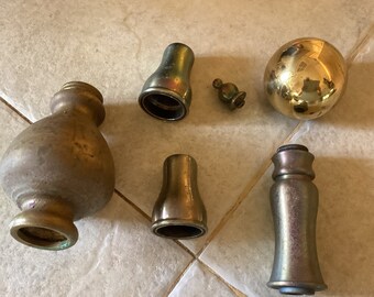 REDUCED! Brass Lot Salvage, 6 pcs. Repurpose