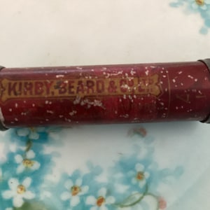 REDUCED!Antique Victorian Kirby, Beard Metal English Needle Case with Needles
