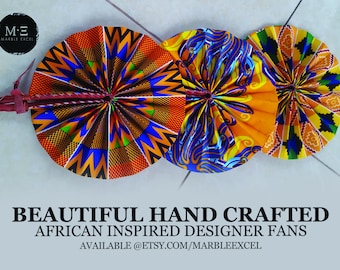 African Design Handmade Fans