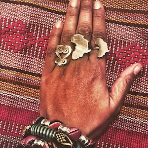 Handcrafted Mother Africa Ring//Accessories //Brass //African Jewellery/Rings //Jewellery/Brass/African Jewellery