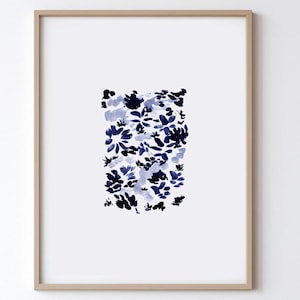 Blue white abstract painting download, painting print download, print abstract, print digital download, print 18x24, art 11x14, art 5x7