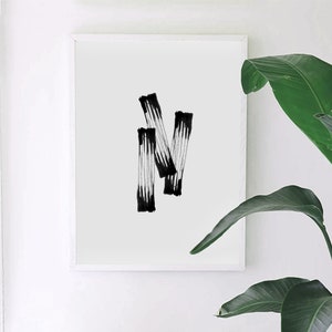 Minimalist Printable, Minimal Art, Abstract Printable Art, Sketch Line ...