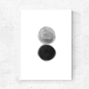 Minimalist wall art, minimal art print, downloadable art, minimalist Abstract drawing digital download, charcoal print, 12x12 art, 18x24 art