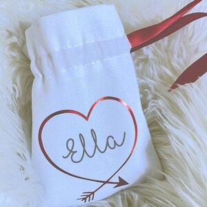 Valentine's Day Gift Bag - Personalised - Different Size Options - Valentine Alternative Wrapping Paper
