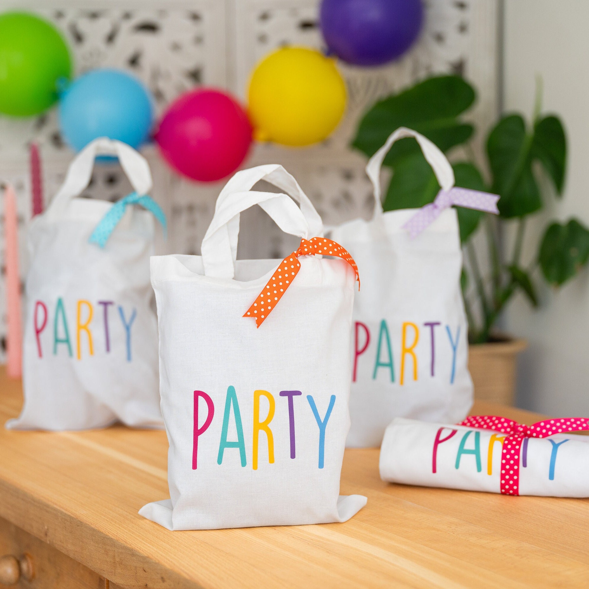 Cotton party bags sale