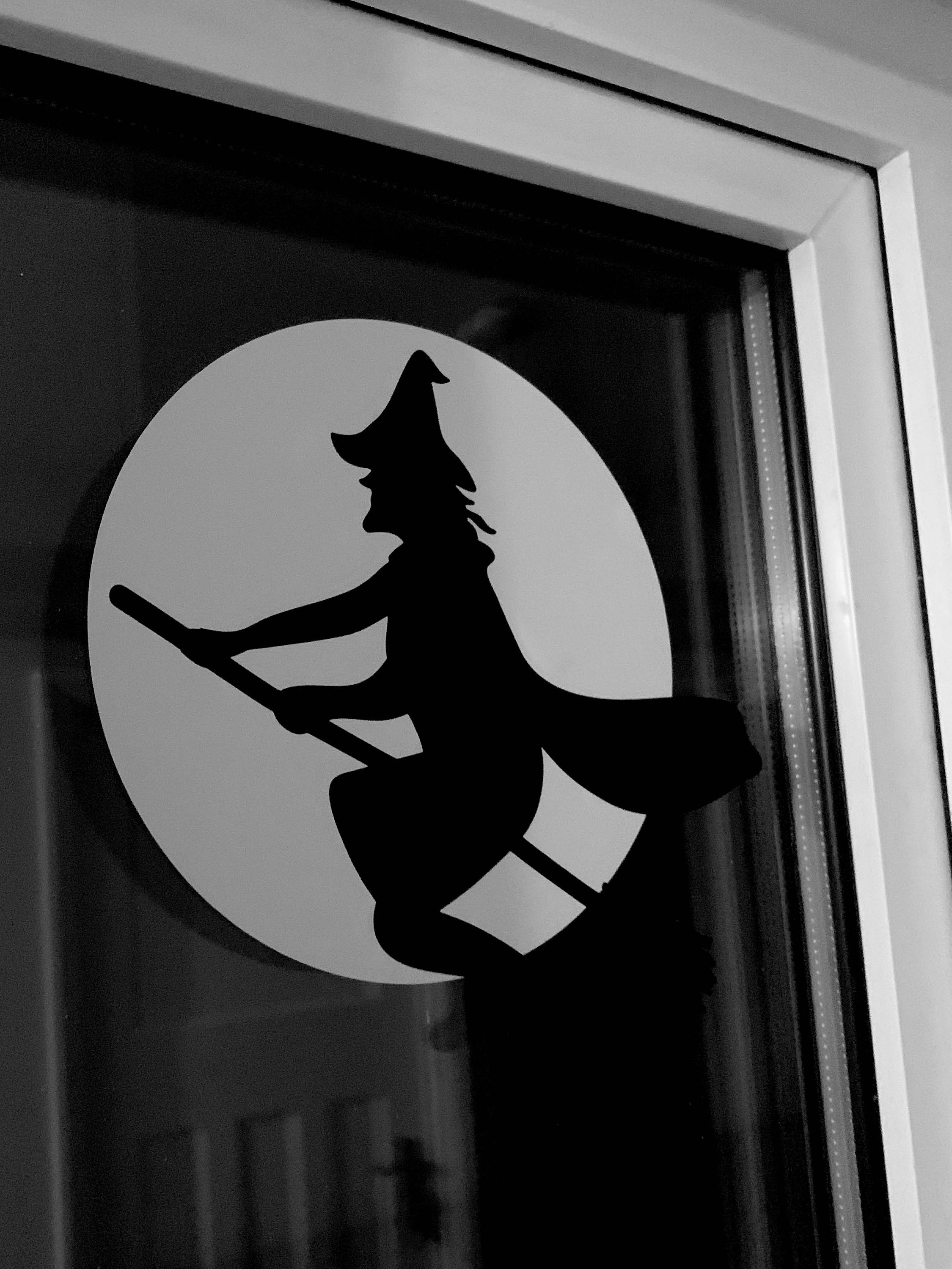 Halloween Window Decals Lots of Designs Removable Vinyl Etsy UK