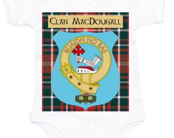 tartan baby sleepsuit