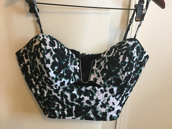 Bebe cropped Bustier