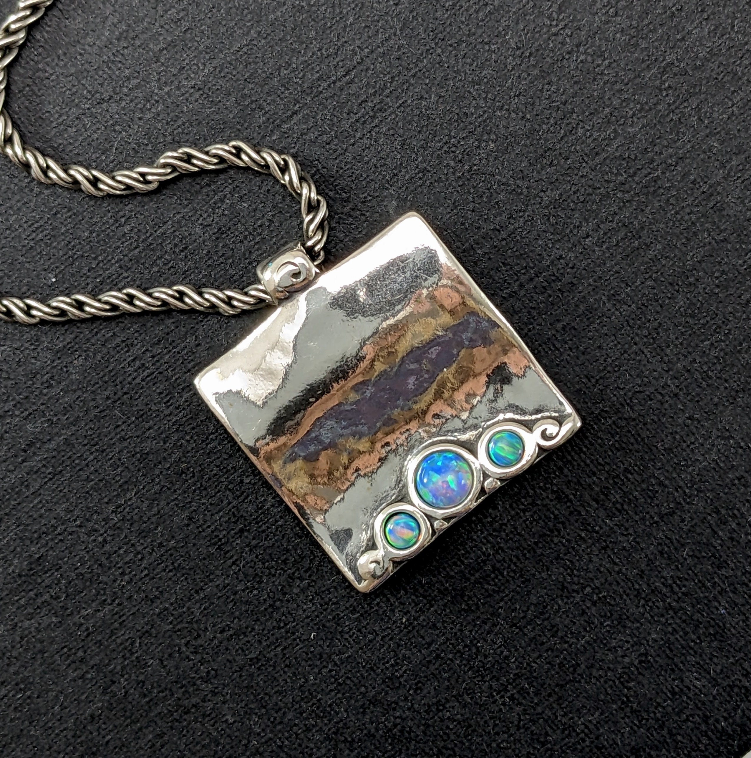 Oxidized Sterling Shablool Didae Shablool Didae Sterling Silver