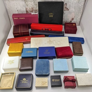 50pcs 993.5cm Paper Box Custom Jewelry Box With Bag Pouch