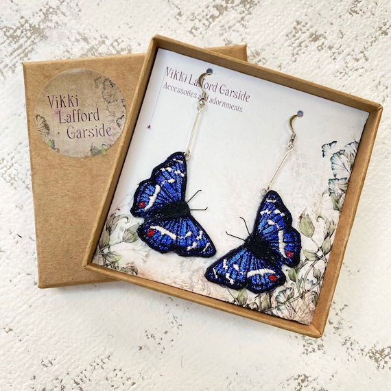 Etsy butterfly deals earrings