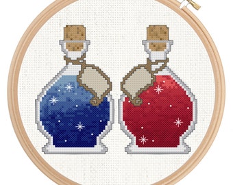 Pick Your Poison - DIGITAL PDF Cross Stitch Pattern