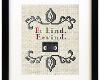 Lost Poetry - DIGITAL PDF Cross Stitch Pattern