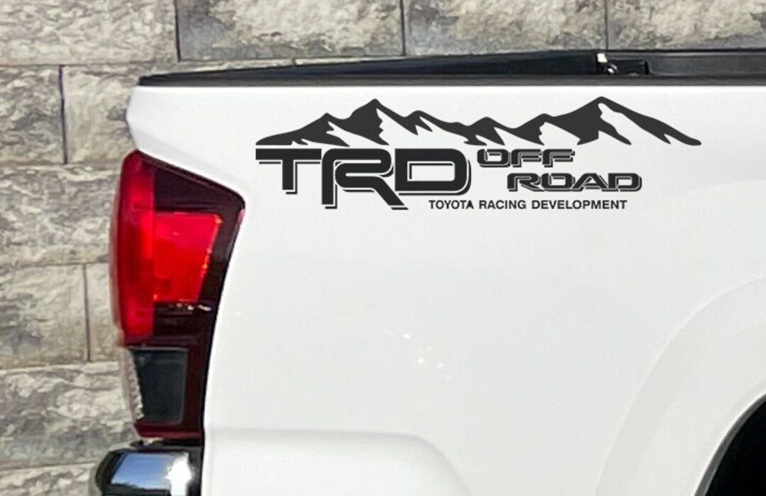 TRD OFFROAD Decal Set Fits Tacoma Tundra Truck Vinyl Sticker