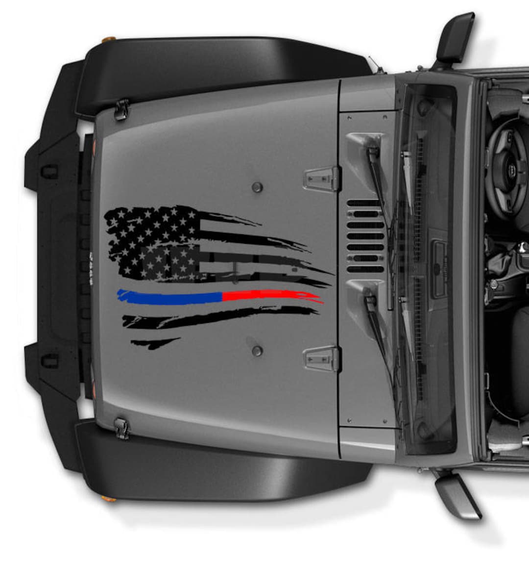 Thin Blue Line Red Line FIRE, Police, Military, Dispatch Corrections